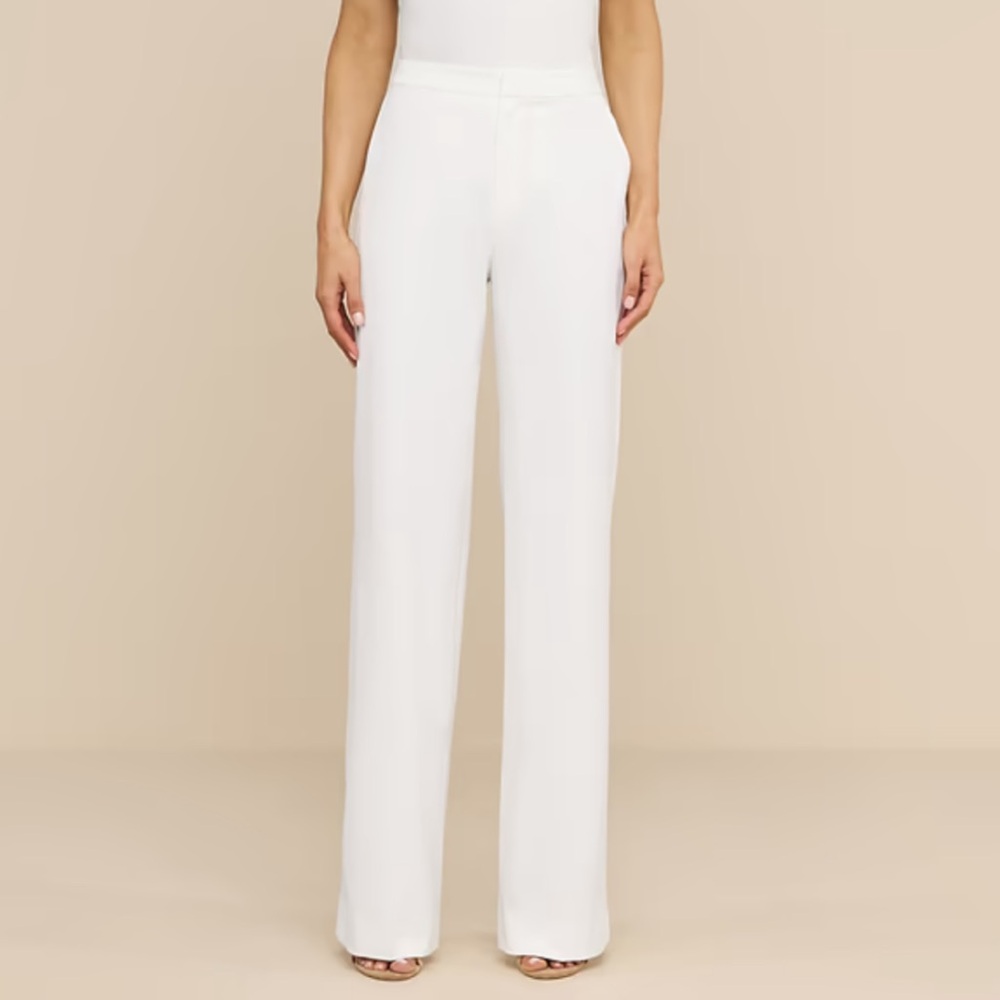 L'AGENCE Livvy Trouser in White